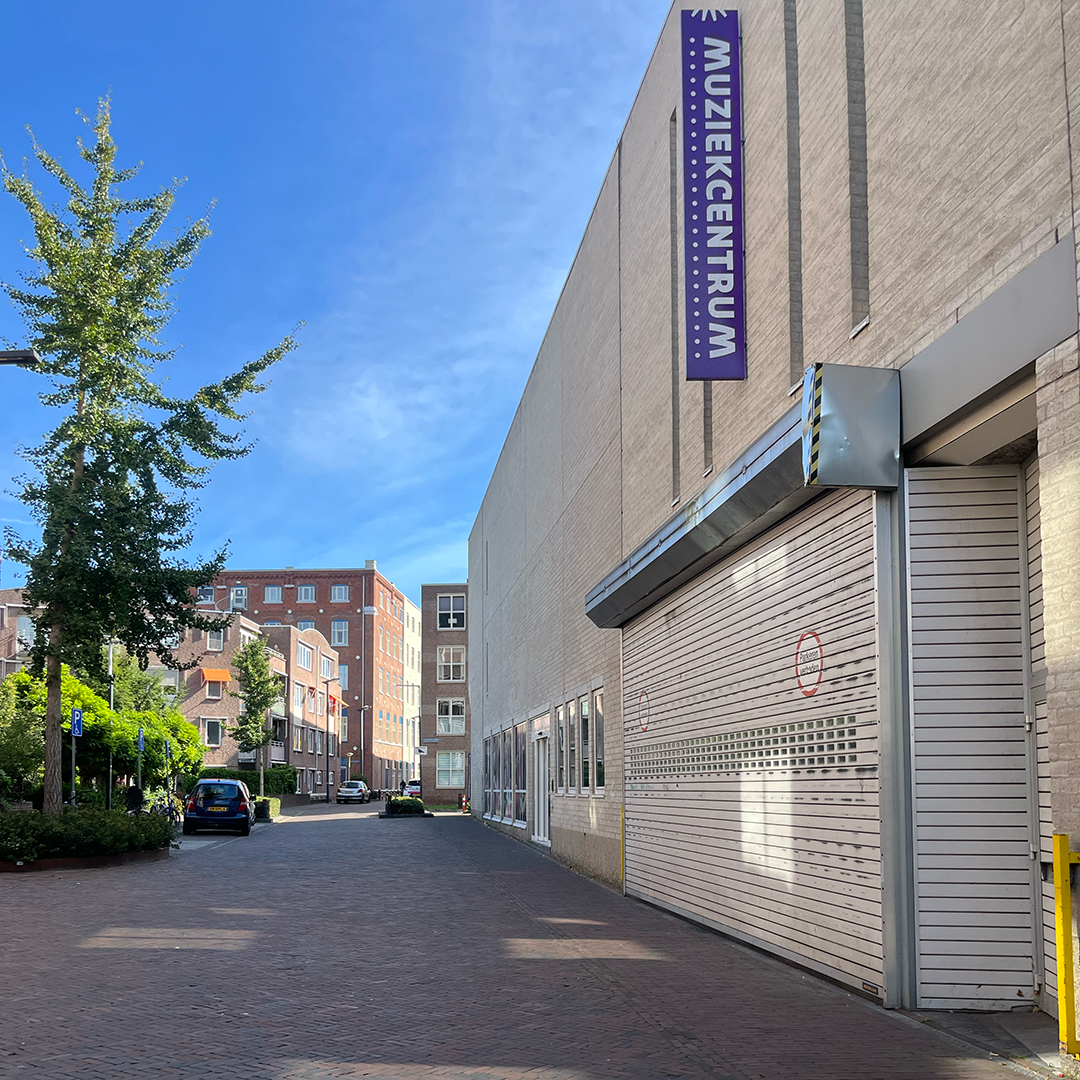 Loading dock Muziekcentrum Enschede